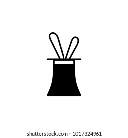 hare from the conjurer's hat icon. Element of party and fun icon. Premium quality graphic design icon. Signs and symbols collection icon for websites, web design, mobile app on white background