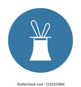 hare from the conjurer's hat icon. Element of party icons for mobile concept and web apps. Badge style hare from the conjurer's hat icon can be used for web and mobile apps