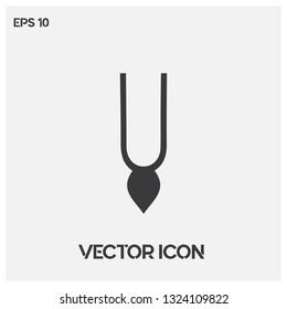 "Hare Krishna" symbol vector icon. Premium quality.
