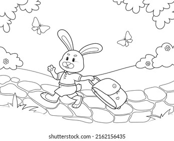 stone path clipart drawing