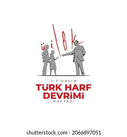 Türk Harf Devrimi Haftası Translation: Week of Turkish Letter Revolution
