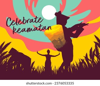 Hari Keamatan - Celebración de Gawai. Una maravillosa celebración de cosechas en el este de Malasia