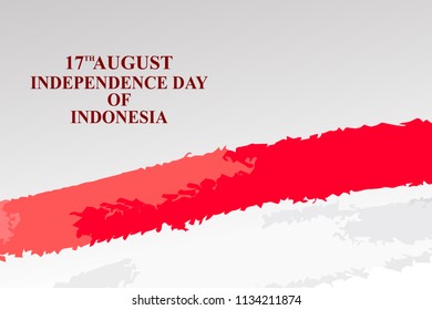 Hari Kemerdekaan Indonesia (Indonesian Independence Day) vector illustration. Suitable for greeting card, poster and banner.