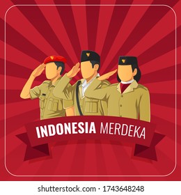 hari kemerdekaan Republik Indonesia - translate Indonesian republic independence day