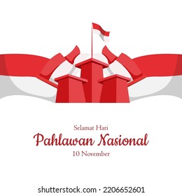 Hari Pahlawan Nasional Means National Heroes Day indonesia day