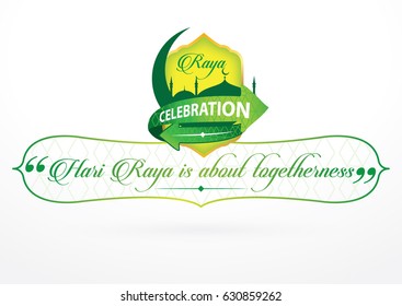 Hari Raya Celebration is about togetherness.