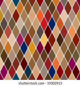 Harlequin bright seamless pattern. (This EPS-file has a JPEG-copy in my portfolio).