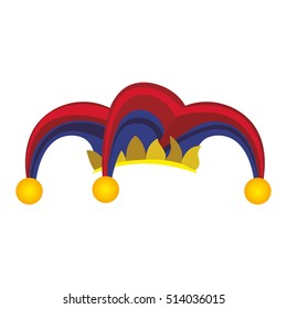 harlequin character icon image 