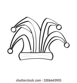 Harlequin hat icon