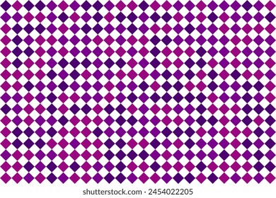 Harlequin Seamless Pattern. Abstract background of rhombuses. Vector illustration