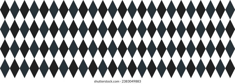 harlequin seamless pattern. rhombus background vector