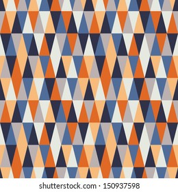 Harlequin Seamless Triangle Geometry