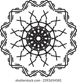 Harmonic Cosmos, Contemporary Mandala Art