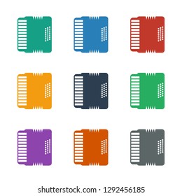harmonic icon white background. Editable filled harmonic icon from music. Trendy harmonic icon for web and mobile.