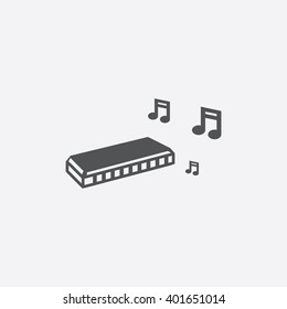 Harmonica Icon.