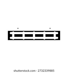 Harmonica icon illustrating a common musical instrument with reeds, symbolizing music, melody, and sound for concepts relating to entertainment, performance, or traditional melodies