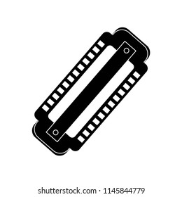 harmonica icon vector icon. Simple element illustration. harmonica symbol design. Can be used for web and mobile.