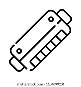 Harmonica vector icon
