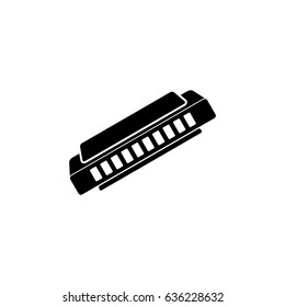 Harmonica Vector Icon