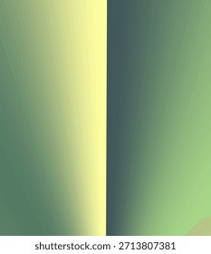 Harmonious color blend with a distinct vertical division creating a modern and peaceful graphic element