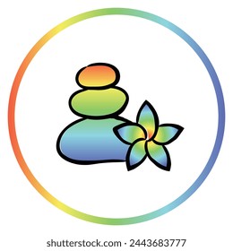 Harmonious Equilibrium: Balance Icon. Vector Icon.