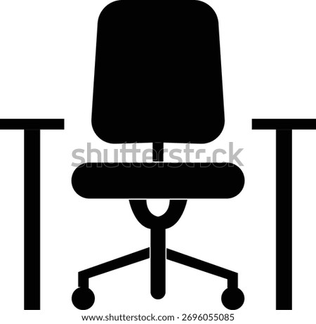 Harmonious icon , balance, peace, unity, mindfulness, and well-being symbols representing calmness, connection, and spiritual equilibrium for design projects, Logo of modern chair stylized armchair