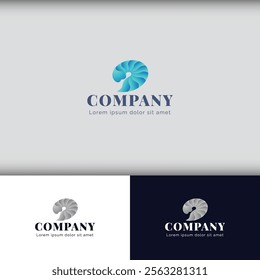 A Harmonious Logo That Seamlessly Blends Elegance, Creativity, and Unity Through Thoughtful Design, Fluid Forms, and Complementary Hues, Creating a Timeless Identity That Exudes Tranquility