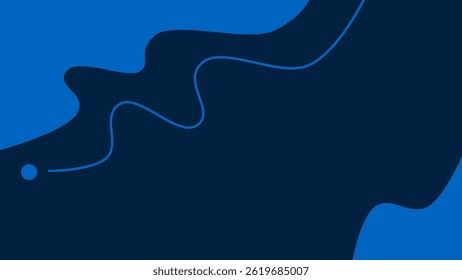 Harmony of Abstract Lines and Colors