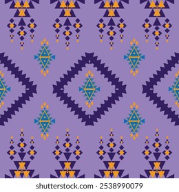 The Harmony Blend pattern combines geometric shapes with natural motifs in soothing and vibrant colors. Ideal for throws, curtains, cushions, wall art, and table runners, adding elegance to any decor