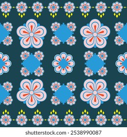 The Harmony Blend pattern combines geometric shapes with natural motifs in soothing and vibrant colors. Ideal for throws, curtains, cushions, wall art, and table runners, adding elegance to any decor