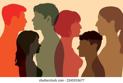 Armonía en la coexistencia e integración de las comunidades multiculturales. Igualdad racial y diversidad entre las personas multiétnicas. Junto con mujeres y hombres de diferentes culturas. 