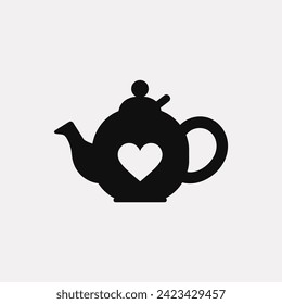Harmony hearth teapot icon - Simple Vector Illustration
