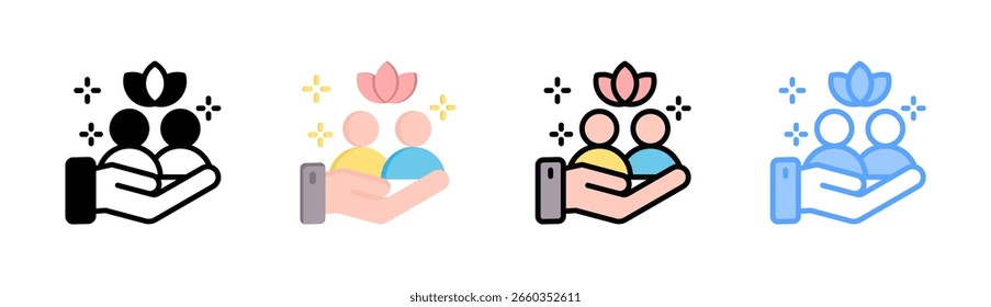 Harmony Icon Element For Design And Vector