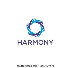 El logo de Harmony es consistencia, unidad, melodía, alianza, acuerdo, equipo, trabajo en equipo.