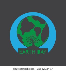 Harmonie mit Natur Erde Logo
