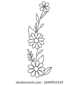 Harmony petal spiral mandala coloring book page