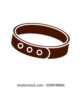 harness collar icon, Vector illustration