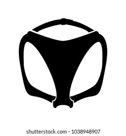harness collar icon, Vector illustration