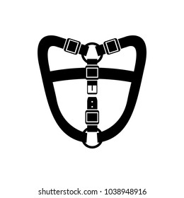 harness collar icon, Vector illustration