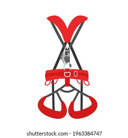 harness item of climbing equipment for rock-climbing, abseiling