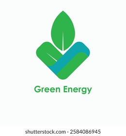 Harness the power of nature with this collection of green energy logo vectors.  These elegant and modern designs evoke sustainability, innovation, and environmental responsibility. 