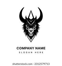 Harness the power of symbolism with a striking Baphomet head illustration logo design. Bold, mysterious, and evocative for a captivating brand.