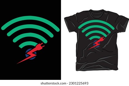 Harness the Power of Wifi T-Shirt, Computer Shirt, Coder T-Shirt, Tech Tee, Funny Women's Shirts, Mother's Day Gift, Mom Shirt
