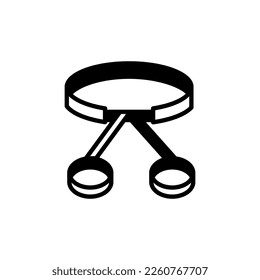 Harnesses icon in vector. Logotype