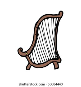 harp cartoon
