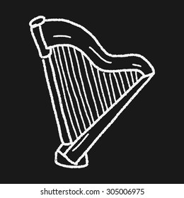 harp doodle