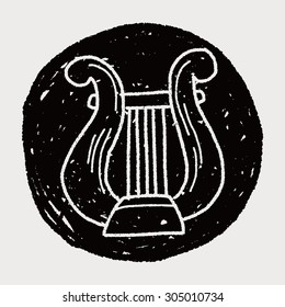 harp doodle