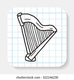 harp doodle