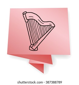 harp doodle