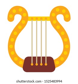 harp flat icon. You can be used harp   icon for several purposes.